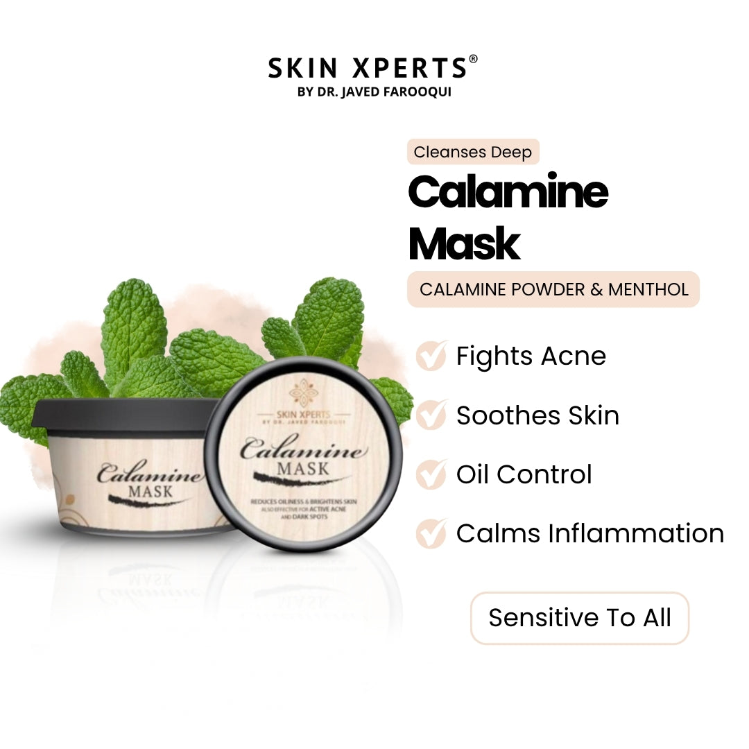 Calamine & Menthol Soothing Mask with Tea Tree