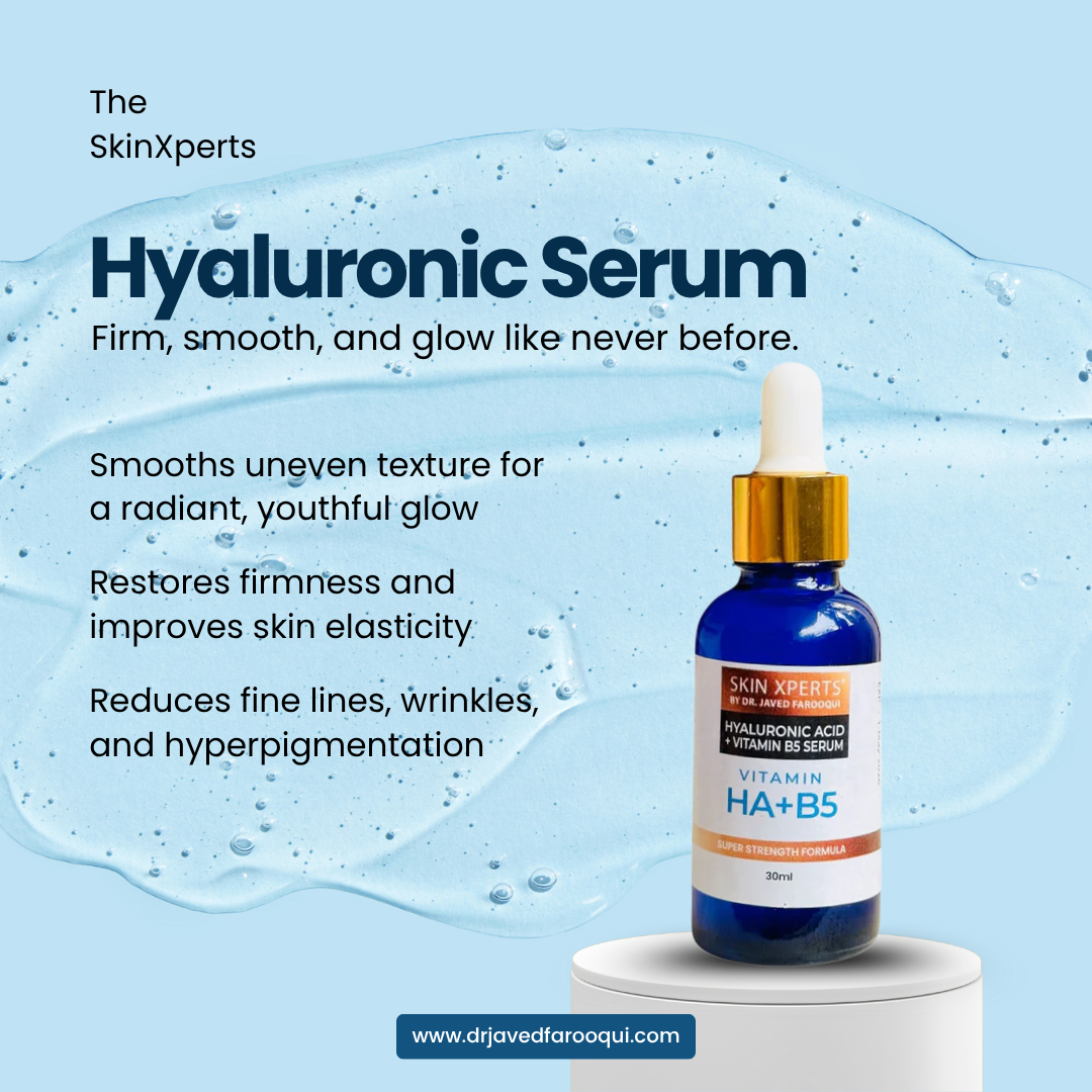 Plumping Hyaluronic Serum - 30ml with Aloe & Vitamin E