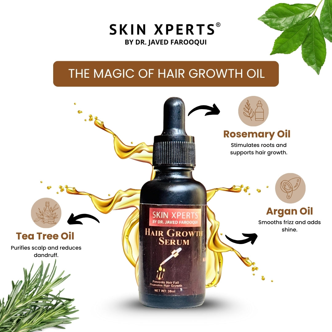 Rosemary Hair Growth Oil -30ml with Lavender & Tea Tree