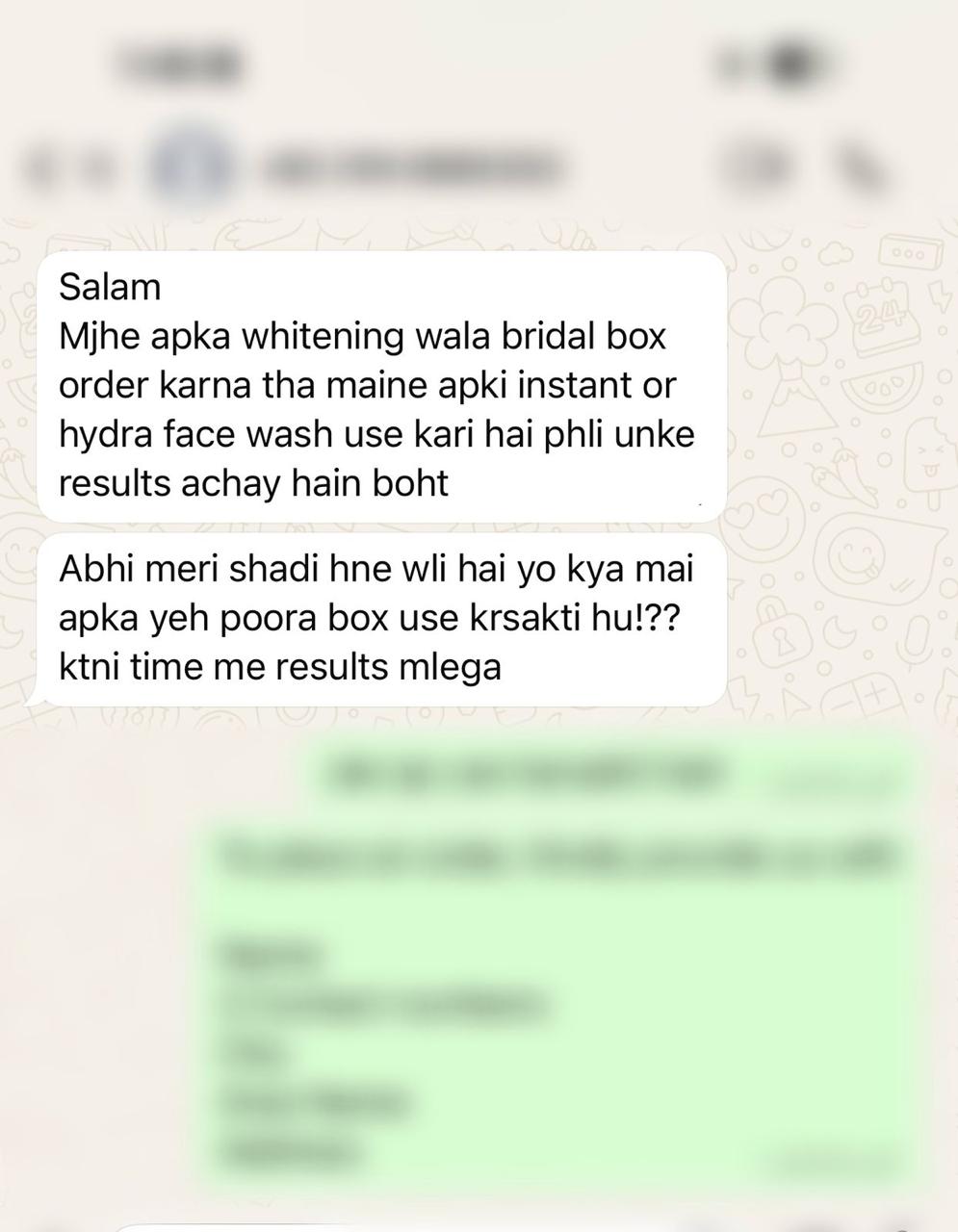 Bride Brightening Box