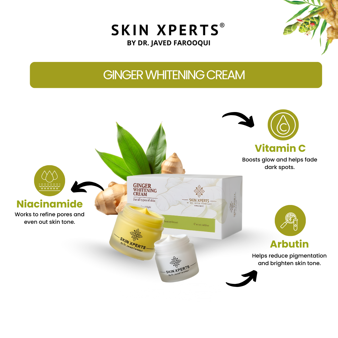 Ginger Whitening Cream (Day & Night)