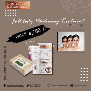 Full Body Whitening Treatment Mild