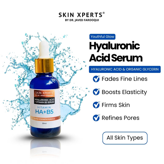 Plumping Hyaluronic Serum - 30ml with Aloe & Vitamin E