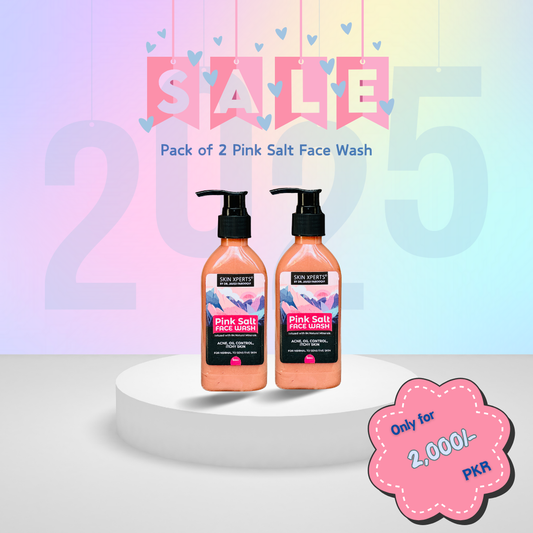 Near Year  -  Pink Salt Facewash