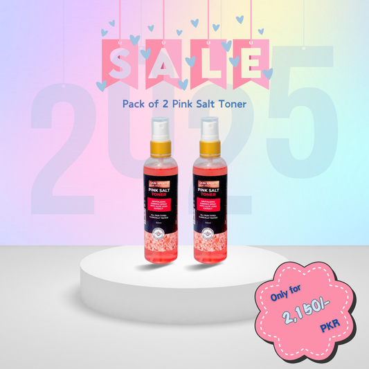 New Year -  Pink Salt Toner