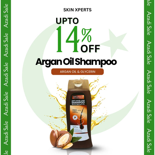 Detox - Argan Oil Shampoo with Keratin & Aloe Vera