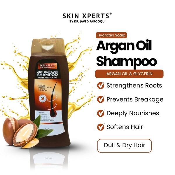 Detox - Argan Oil Shampoo with Keratin & Aloe Vera