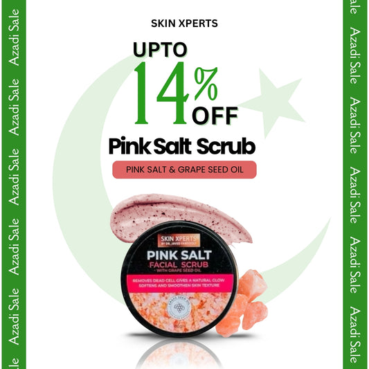 Pink Salt Face and Body Scrub with Citrus Oils & Almond Oil