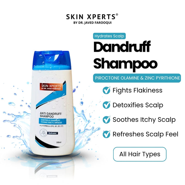 Tea Tree Dandruff Shampoo with Zinc & Green Tea