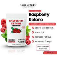 Raspberry Ketone – Fat Burner Powder with FREE Raspberry Capsules