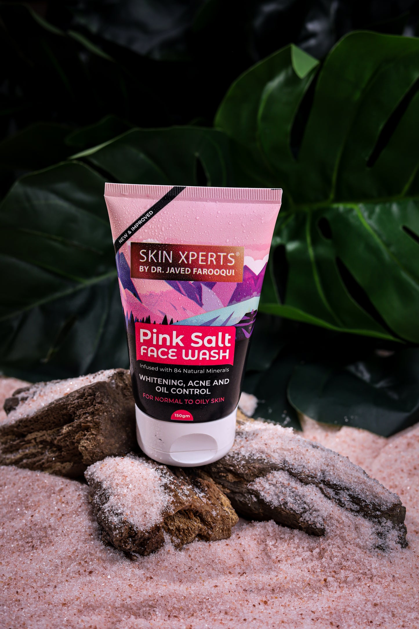Pink Salt face wash