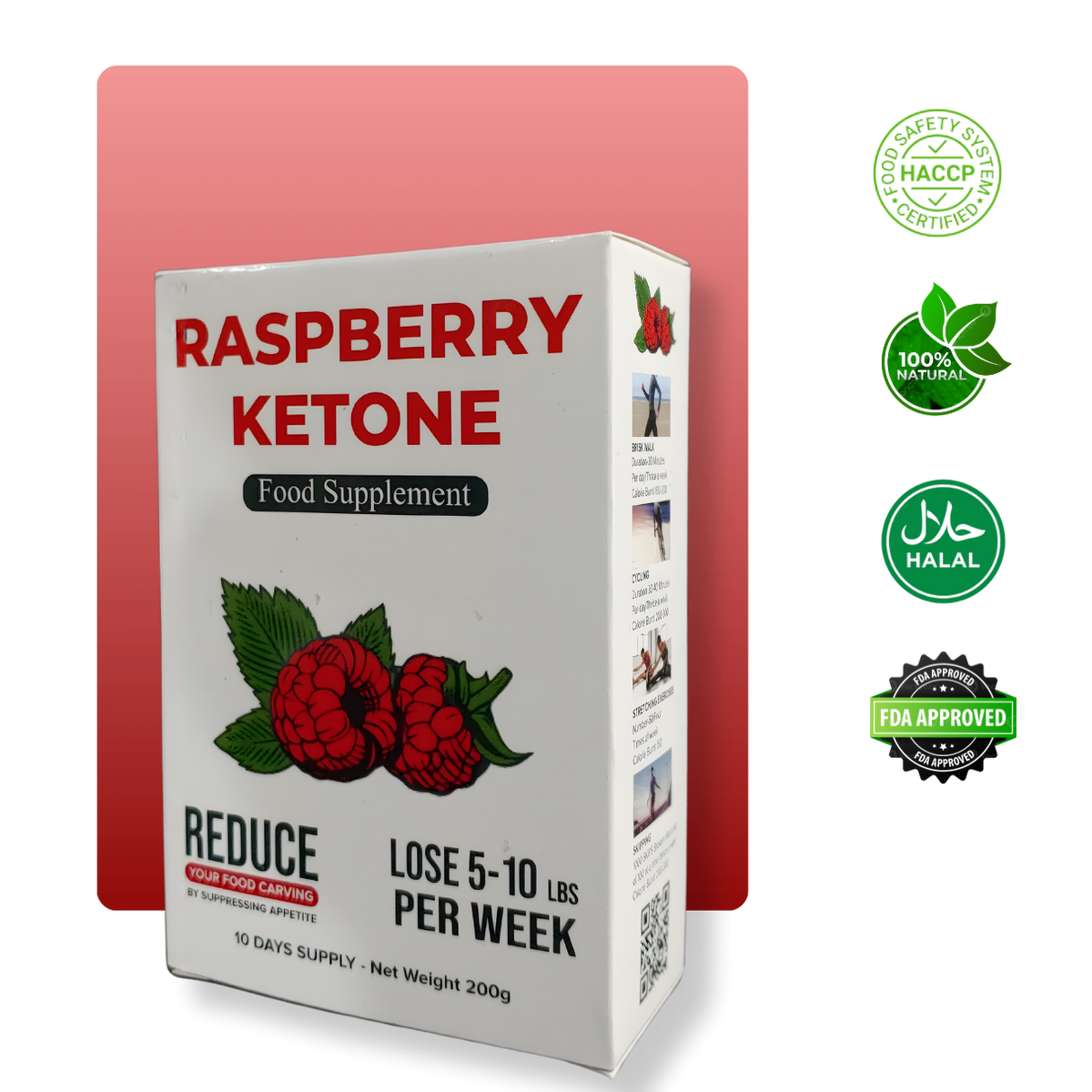 Raspberry Ketone – Fat Burner Powder with FREE Raspberry Capsules – Dr ...