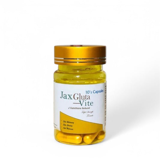 JaxGluta Vitamin E Capsules (Pack of 10 Capsules)